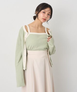 earth music&ecology ＳＥＴ２点リブアンサンブル Mint