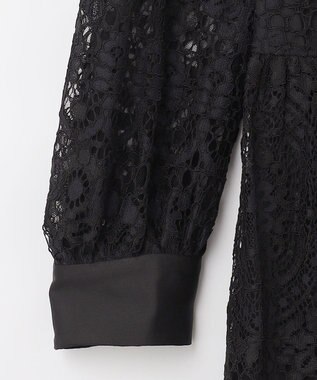 GRACE CONTINENTAL レースボウタイワンピース ブラック