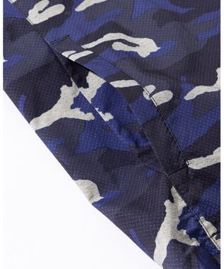 JOSEPH ABBOUD MOUNTAIN 【ストレッチ/軽量/撥水/ポケッタブル】エンボスカモフラージュ パーカー ネイビー系6
