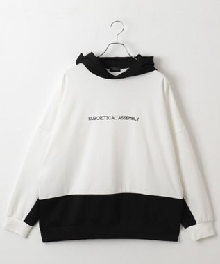 WEGO ドルマンポンチプルパーカー ホワイト