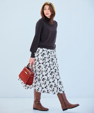 23区 【CLASSY.12月号掲載】RAFFINATA ショルダー バッグ ブラウン系