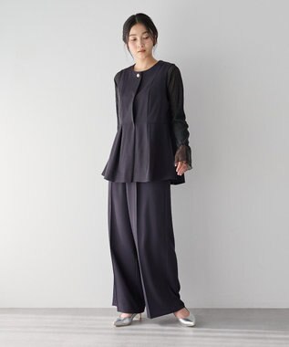 YECCA VECCA ワイドパンツ Navy