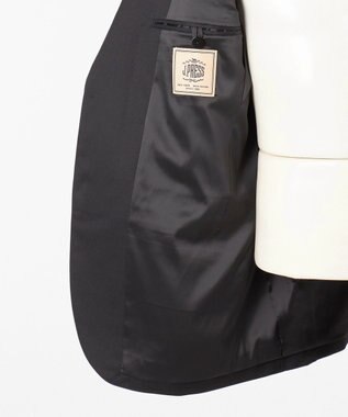 J.PRESS MEN 【WEB・一部店舗限定】ハイランドペピンツイル スーツ ブラック系