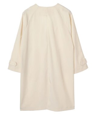 Green Parks 撥水加工　ケア楽着流しコート Ecru