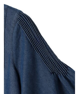 AMERICAN HOLIC デニムフレアシャツワンピース Indigo