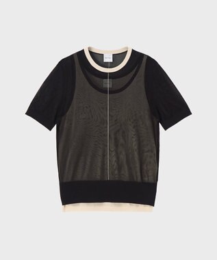Paul Smith シアーレイヤード 半袖ニット