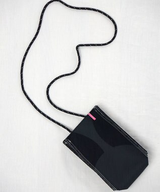 POLS MACHIKOスマホショルダー ブラック