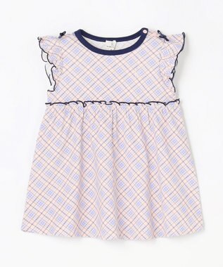 組曲 KIDS 【80-100㎝】 サマーチェックチュニック