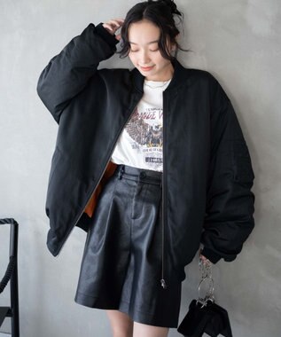 WEGO ヴィンテージライクMAー1 ブラック