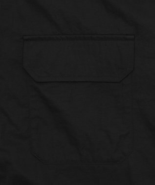 WEGO 【ユニセックス着用ITEM】フードナイロンベスト ブラック