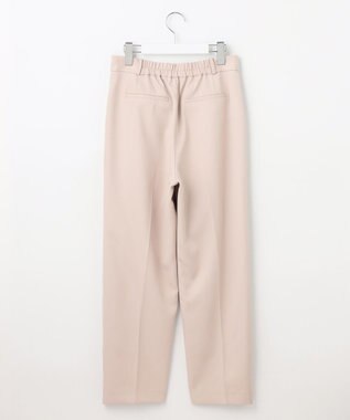Feroux 【洗える】パールポイントテーパード パンツ ベージュ系