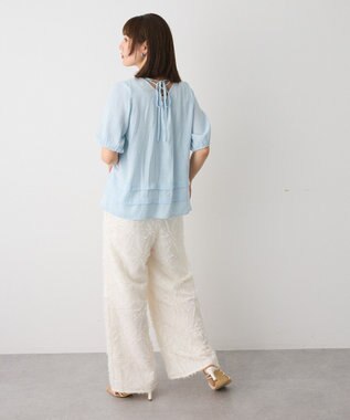 CRAFT STANDARD BOUTIQUE カットジャガードパンツ Off White