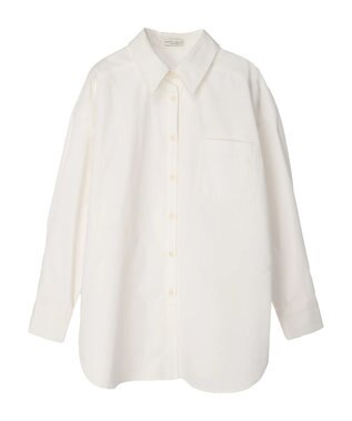 earth music&ecology ボーイズライクシャツ Off White