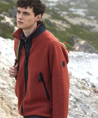  【UNISEX】サスティナブル ボアブルゾン