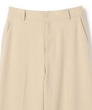 UNFILO マイビューティ ストレートパンツ ベージュ