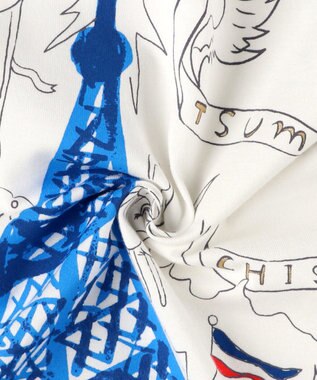 tsumori chisato SLEEP ツモリチサト トップス 長袖 ルームウェア 綿100%(本体) レディース UTX585 /ワコール アイボリー