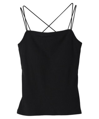 Green Parks カップ付きマルチストラップキャミ２ Black