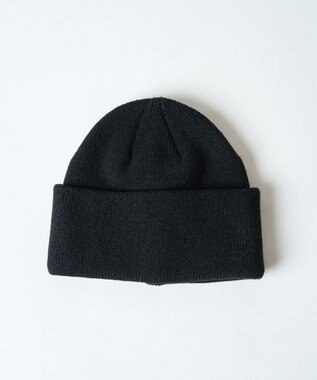 WEGO カラーショートビーニー ブラック