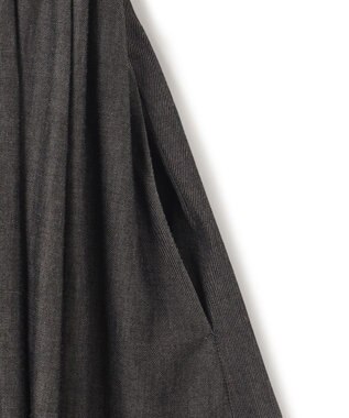 BEIGE， 【S-size】POMEGRANATE / フレアワンピース Chambray Black