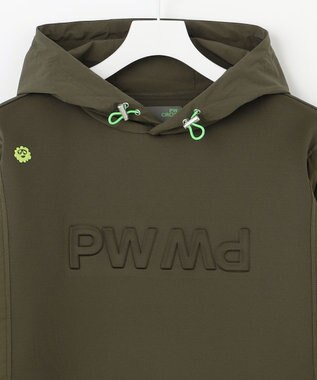 PW CIRCULUS 【MEN】中綿コンビデタッチャブルフーディ カーキ系