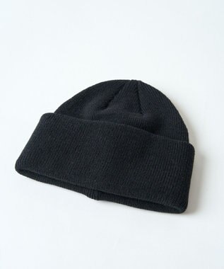 WEGO カラーショートビーニー ブラック