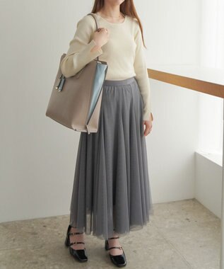 ACE BAGS & LUGGAGE Jewelna Rose OLバッグ・セレム  縦型トートバッグ A4サイズ 16190 ジュエルナローズ cs グレージュ