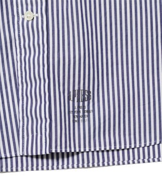 J.PRESS MEN 【J.PRESS ORIGINALS】【UNISEX】Cotton Broad Cloth Shirt / B.D. / Baggy-Fit ネイビー系1