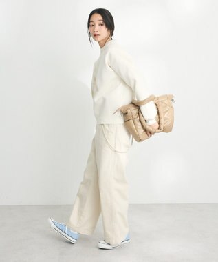 CRAFT STANDARD BOUTIQUE スウェットライクニットプルオーバー Black