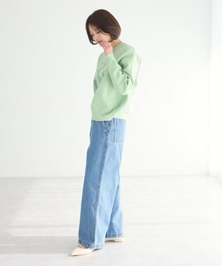 CRAFT STANDARD BOUTIQUE スウェットライクニットプルオーバー Black