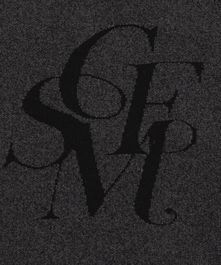 WEGO 【ユニセックス着用ITEM】ベロアモールグラフィックプルオーバー スミクロ