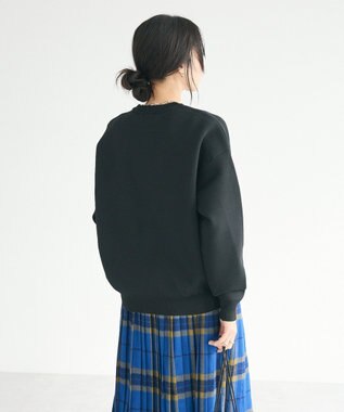 CRAFT STANDARD BOUTIQUE スウェットライクニットプルオーバー Black