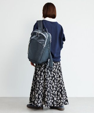 ACE BAGS & LUGGAGE W&.Day/Night モルテルン ラウンドリュック A4サイズ 13.3インチPC収納 20491 ダブルアンド グレー