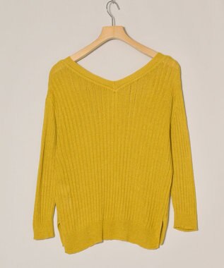 ONWARD Reuse Park 【23区】ニット春夏 イエロー