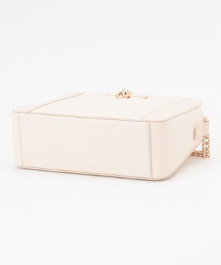 ANY SIS 【美人百花7月号掲載】スクエアライン ショルダーバッグ アイボリー