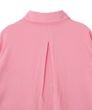 earth music&ecology Ｗポケットシャツ Pink