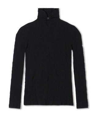 Chacott 【ノーソーイングニット】ホールハイネックニットトップ