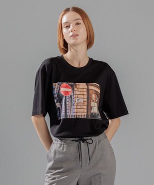 JOSEPH HOMME 【LEON 掲載】＜WEB限定カラーあり＞フォトグラフィックロンドン / アートプリント半袖Tシャツ 【WEB限定カラー】ブラック系9
