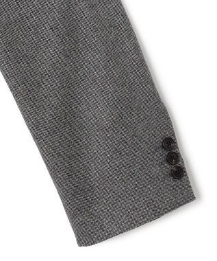 J.PRESS MEN 【定番 / セットアップ対応】マナードシルクホームスパン ジャケット ライトグレー系