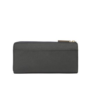 LANVIN en Bleu リュクサンブールハート Lファスナー長財布 ネイビー