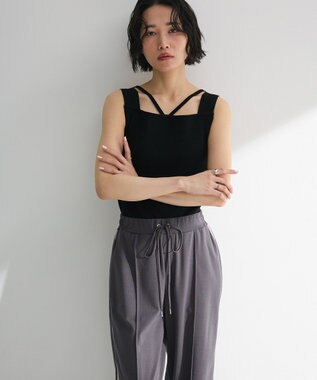 Green Parks ２ＷＡＹニットタンクトップ Black