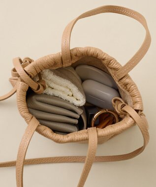 IACUCCI ≪予約≫グラーノ 2WAYTOTE CERVO キャメル