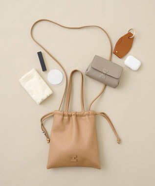 IACUCCI ≪予約≫グラーノ 2WAYTOTE CERVO キャメル