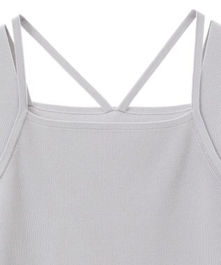 Green Parks ２ＷＡＹニットタンクトップ Gray