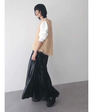 Green Parks ・ＳＵＧＡＲ　ＳＰＯＯＮ　フェザーヤーンベスト Beige