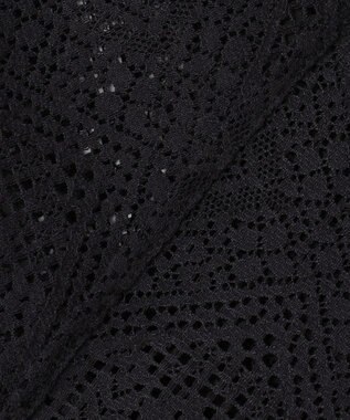 UNFILO ブロックレース バンドカラーシャツ ブラック