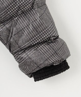 JOSEPH ABBOUD 【撥水/フード取り外し可/ダウン】パウダータフタ ダウン ブルゾン ブラック系4