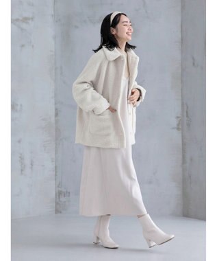 Green Parks ２ｗａｙ起毛キャミワンピース Ecru