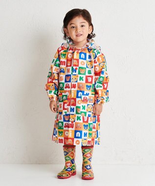  【ミキハウス】【80-130cm】 レインコート