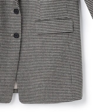 ICB W/Ryチェック テーラードジャケット ブラック系