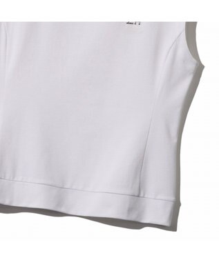 ZERO HALLIBURTON 【吸水速乾・UVケア】 フレンチスリーブモックネックTシャツ ZHG-W5S6b 82981 ホワイト